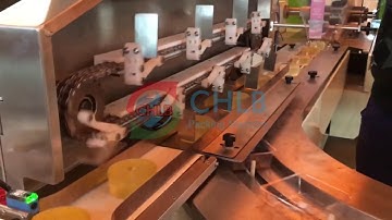 [CHLB machine] Full automatic ordering packaging line with automatic product feeding into tray