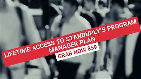 Standuply Lifetime Deal for $59/Lifetime on AppSumo