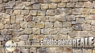 How to build a stone wall in xps foam  real effect #21