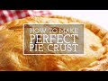 Make the perfect allbutter pie crust in a food processor