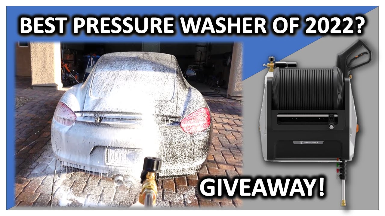 GIRAFFE TOOLS ELECTRIC PRESSURE WASHER REVIEW The best Wall Mounted