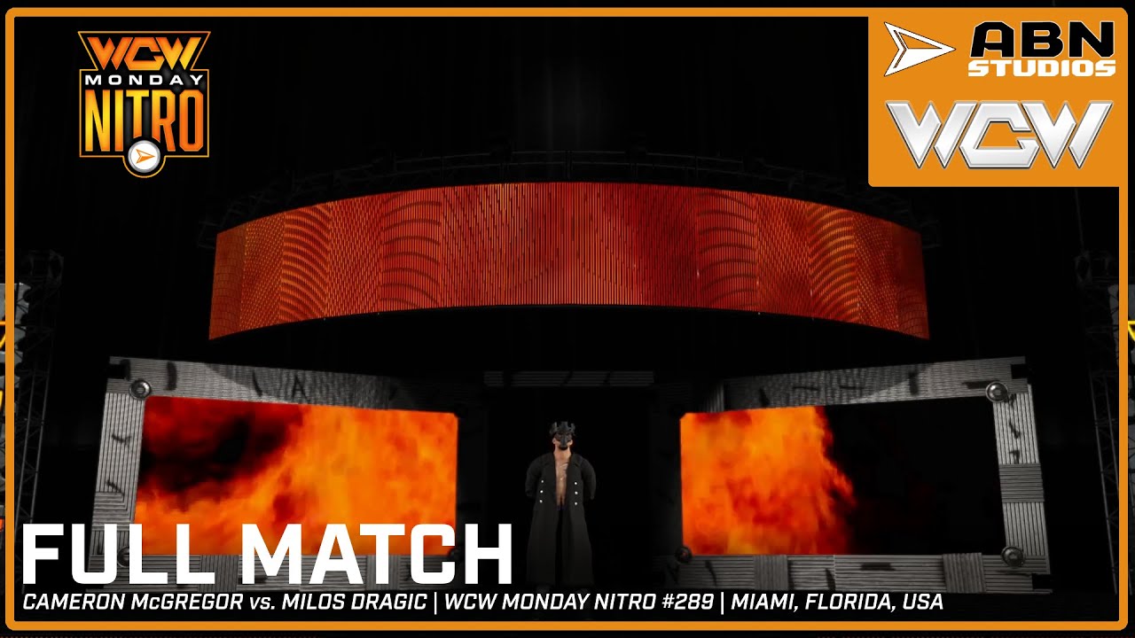 FULL MATCH | Cameron McGregor vs. Milos Dragic | WCW Monday Nitro 