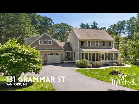 131 Grammar St, Sanford, ME home video tour