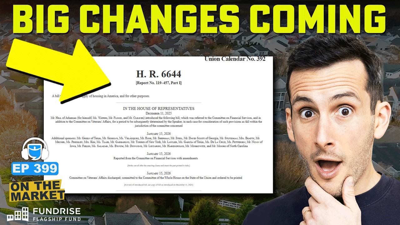 The Most Important Housing Market “Shift” in Years (New Bill Incoming)
