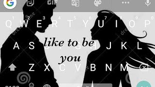 Shawn Mendes & Julia Michaels - Like to be you (lyrics) WhatsApp version