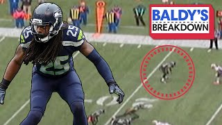 Richard Sherman Shutdown Corner vs Patriots! | Baldy Breakdowns