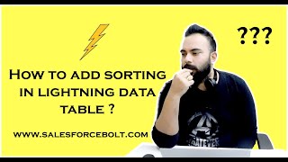 How to add sorting in Lightning Data Table ?