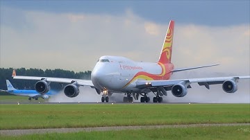 PURE Boeing 747 POWER!✈ What an Massive Sound! B747-400, B747-8 KLM, Korean Air, Air China, Rossiya