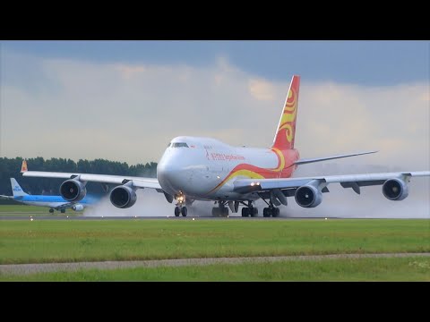 PURE Boeing 747 POWER!✈ What An Massive Sound! B747-400, B747-8 KLM, Korean Air, Air China, Rossiya