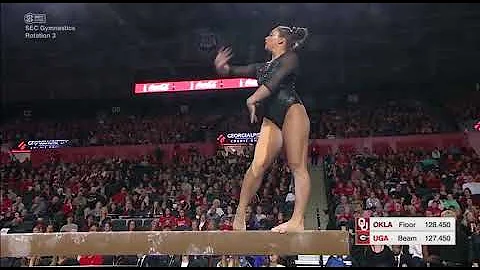 Vivi Babalis (Georgia) - Balance Beam (9.900) - Ok...