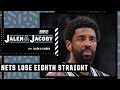 'This Nets situation continues to plummet' - Jalen Rose reacts to Nets' 8L streak | Jalen & Jacoby