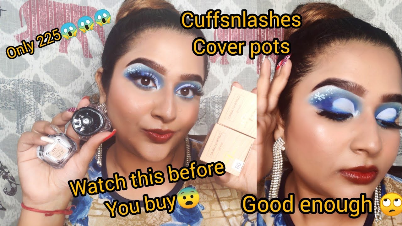 Cuffsnlashes Cover Pots Review and Demo/ Watch this before u buy