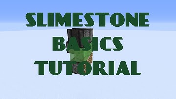 Basics of Slimeblock Flying Machines Tutorial