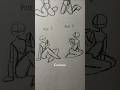 Drawing pose ✨️ #drawing #art #video #pose #anime #tutorial #shorts