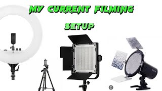 MY LIGHT SET UP + HOW I SETUP TO FILM MY VIDEOS.