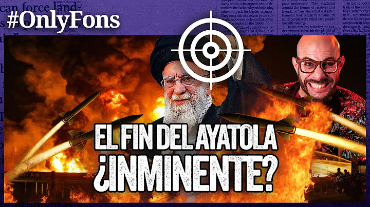 ISRAEL está a punto de acabar con el RÉGIMEN DE IRÁN - @SoloFonseca