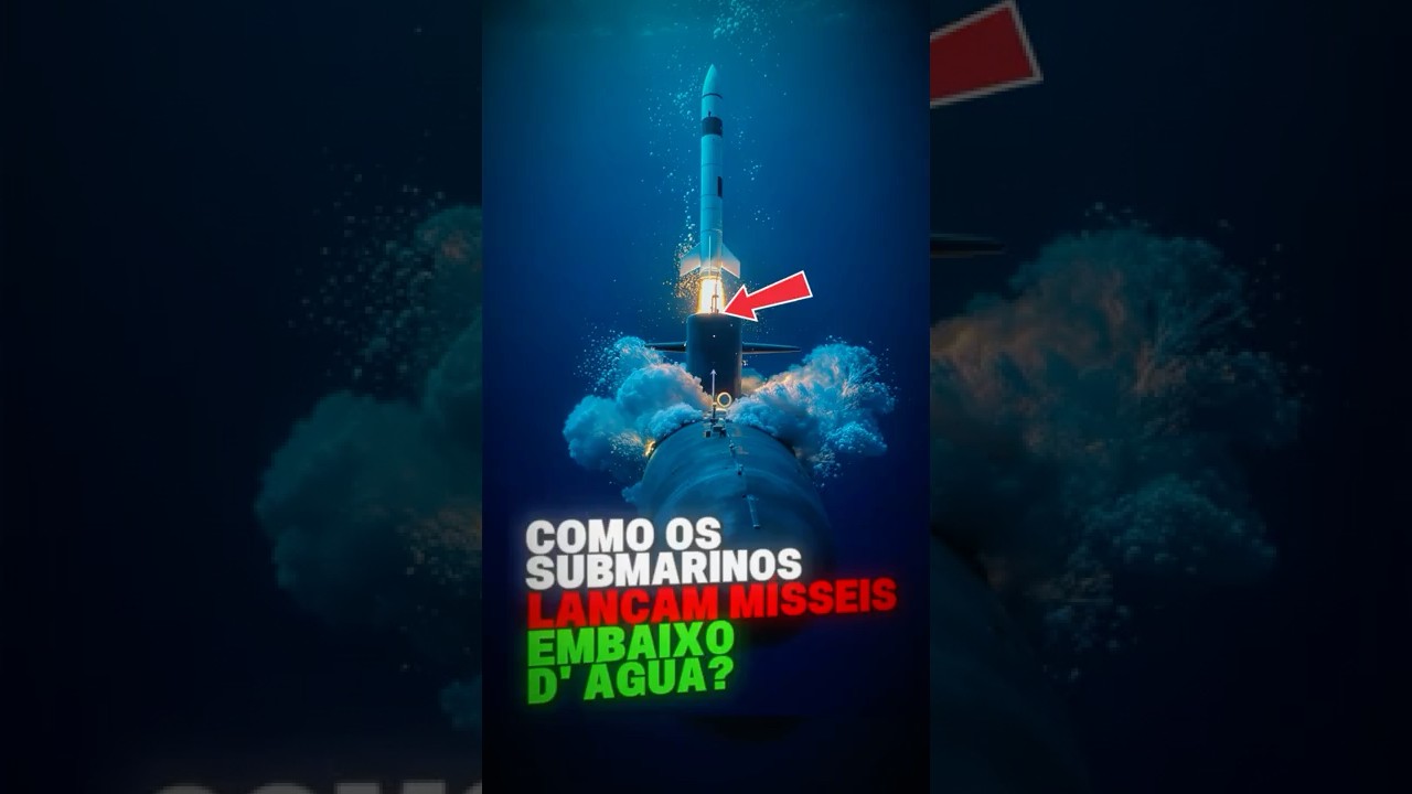 TECNOLOGIA INSANA! Com os Submarinos Lançam Mísseis Debaixo D'água?