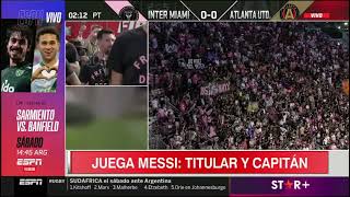 Inter Miami 4 - Atlanta United 0 | Primeros Minutos/SportsCenter | Espn