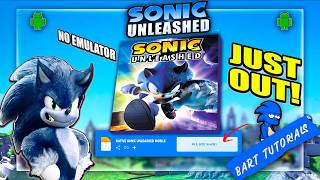 OUT NOW! 🚨 NATIVE SONIC UNLEASHED MOBILE PORT FOR ANDROID IN 2026, THIS GAME ON MOBILE IS INSANE!!!