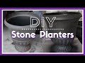 DIY Stone Planters Tutorial💫 || Paint on Plastic || Kreatyve Laydiiee