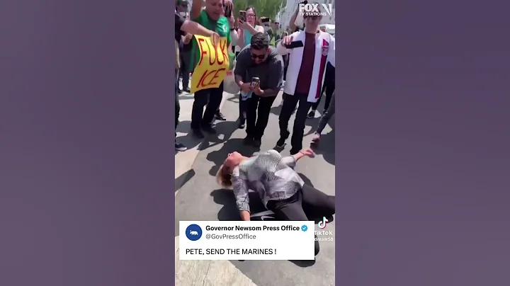 Newsom's office trolls Trump administration amid ICE protests