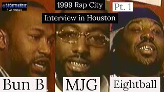 Bun B, Eightball & Mjg Kb The Box In Houston Rap City 1999 Part 1 Of 2