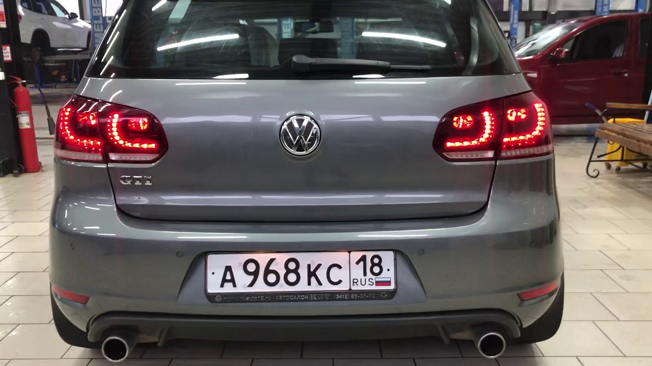 Golf 6 фонари