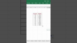 ISEVEN function in excel #excel #excelfunctions #excelformula