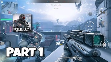 Infinity ops online fps - Gameplay walkthrough part 1 (mobile game)
