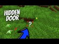 Minecraft - How To Build A Hidden Trap Door (easily)