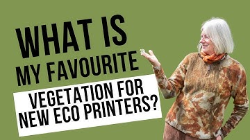 PRO TIP for eco printing vegetation to start with! #sustainabletextiles #botanicalprinting #dirtypot