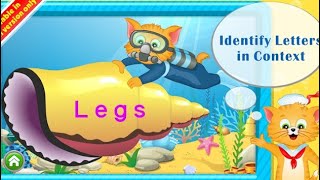 Learn ABC Letters with Captain Cat | Intellijoy Educational Games for Kids | Android gameplay Mobile screenshot 1