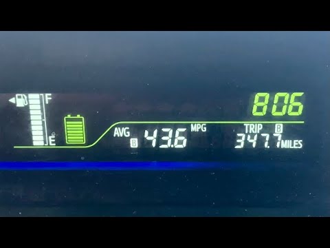 Video: Hvor mange miles kan en Prius gå uten gass?