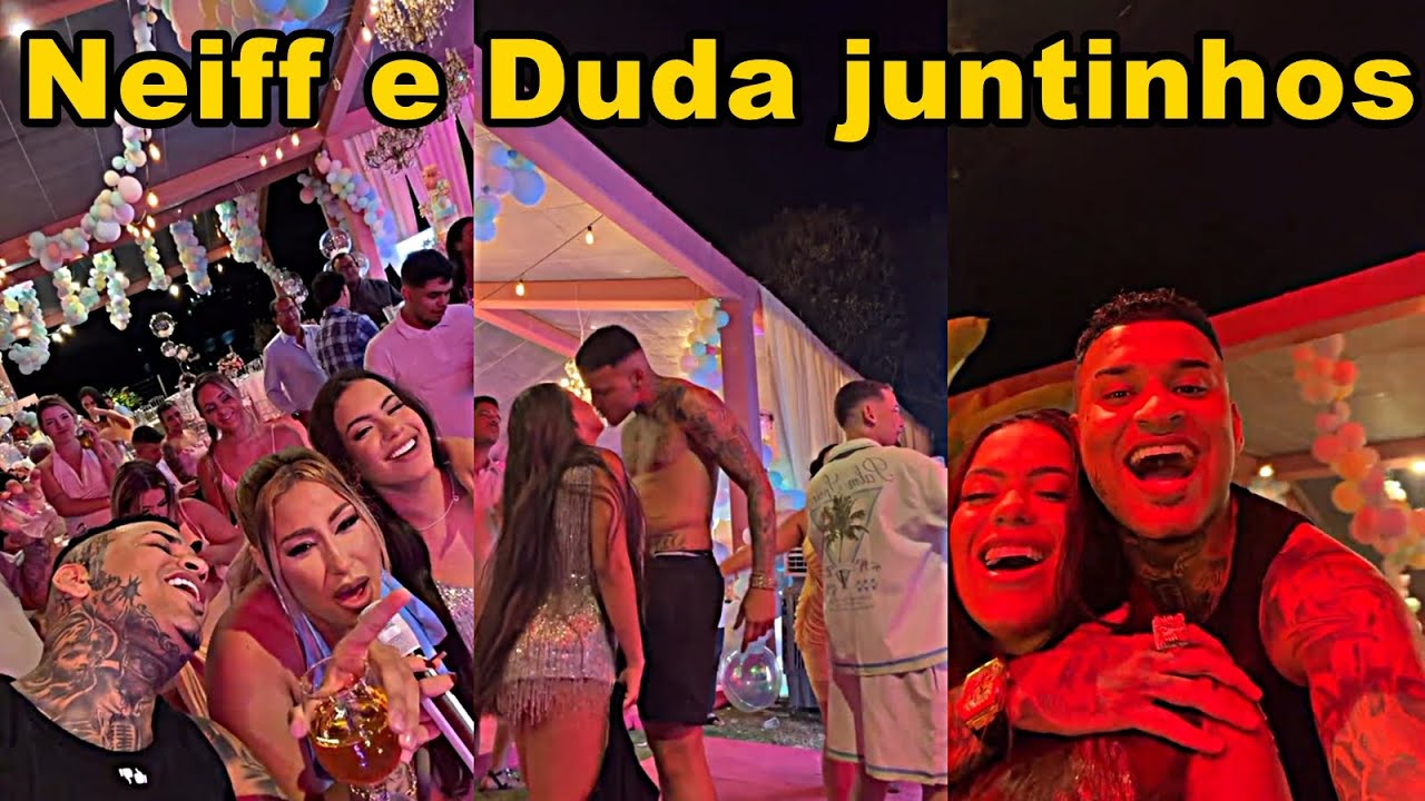 ANDERSON NEIFF E EDUARDA CURTIRAM MUITO O ANIVERSÁRIO DE MAITÊ