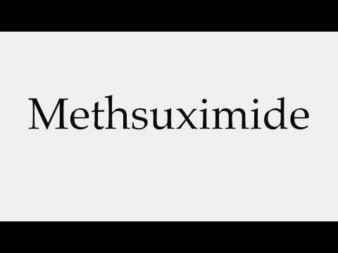 How to Pronounce Methsuximide