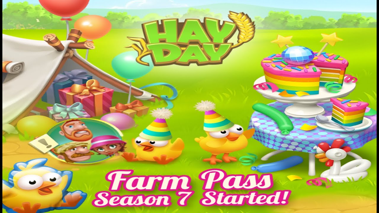 HAY DAY Farm Pass Season 7 (Birthday Special) Gameplay YouTube