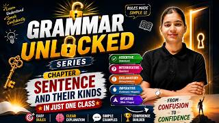 Grammar Unlock Series 🔓📘 | English Grammar Made Easy for Exams 🚀