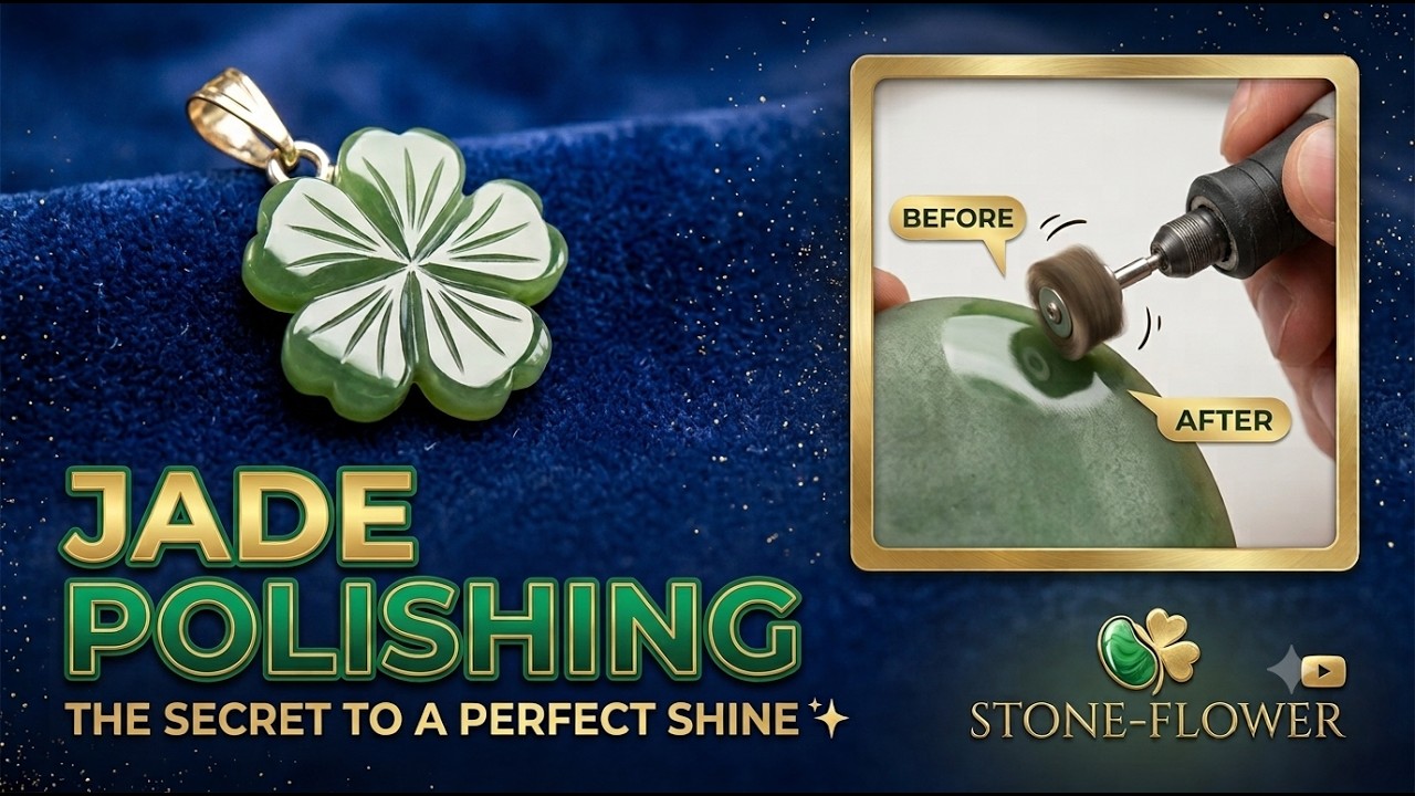 Polishing Siberian Nephrite Jade: The Secret to a Flawless Shine