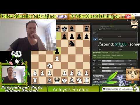 IM Will Paschall The Art of Analysis ! on Lichess 