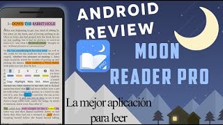 📲MOON READER Pro - LA MEJOR aplicacion PARA LEER Full  ANDROID - REVIEW  [ACTUALIZADO ABRIL 2024]🎮🎲 screenshot 5