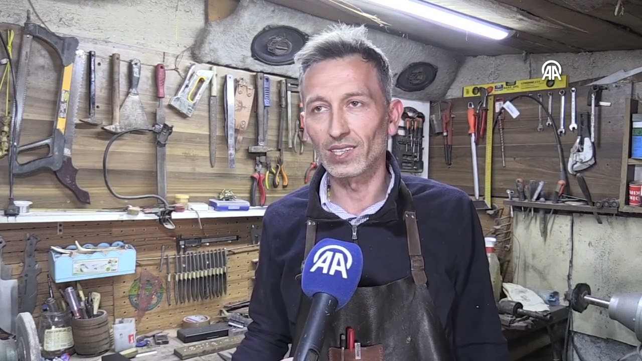 Giresun’da el yapımı bıçak geleneği geleceğe taşınıyor