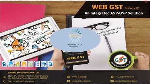 Web GST Software Brief Demo