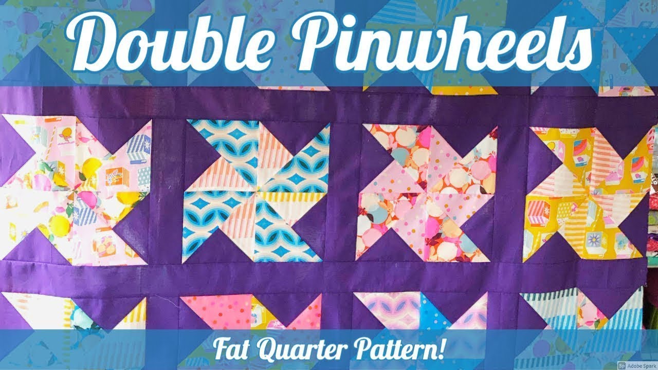 Double Pinwheel Quilt Block Pattern Learn How To Make A Pinwheel Star