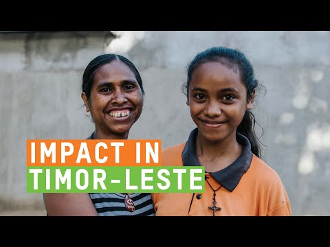 How your donation is making dreams come true in Timor-Leste