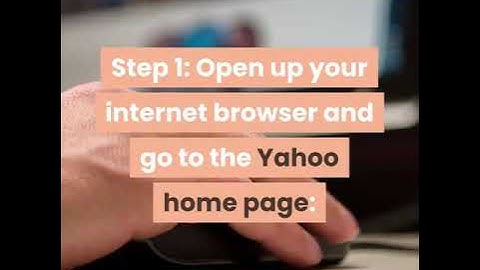 𝙷𝙾𝚆 𝚃𝙾 𝙲𝚁𝙴𝙰𝚃𝙴 𝙰 𝙽𝙴𝚆 𝚈𝙰𝙷𝙾𝙾 𝙰𝙲𝙲𝙾𝚄𝙽𝚃