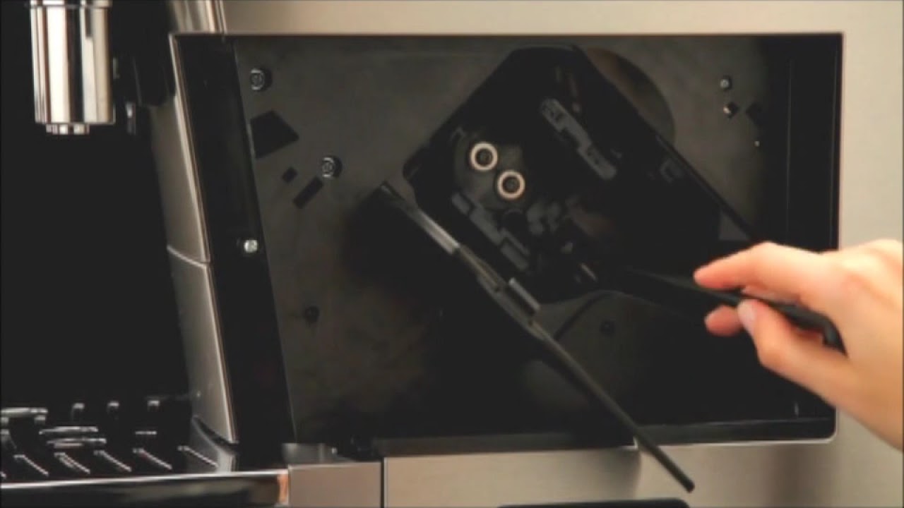 How to Clean the Infuser of Your De'Longhi PrimaDonna S Coffee Machine YouTube