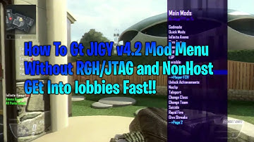(How to Get) *BO2 JIGY v4.2 Menu Auto Co Host No RGH/JTAG