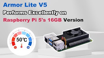 Armor lite v5 works with Raspberry Pi  5  16G RAM.