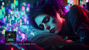 Calm and meditative - Programming / Coding / Hacking / Study music | Neon Dreams and Shadow Play