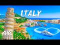 Italy 4K Aerial 🇮🇹 🚤 Amalfi Coast, Sicily Beaches, Capri Island & Mediterranean Paradise 🏝️